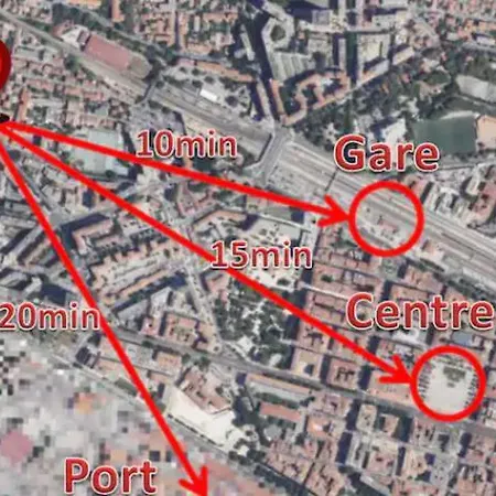 Proche Hyper-centre Et Gare דירה טולון